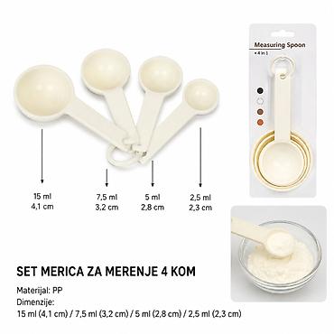 KMT Velika merna kašika 5403131 Set merica za merenje – 4 komada