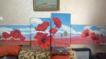 размеры модульных картин: Модульная картина «Алые маки»
Масла, холст
Подойдет для любой комнаты