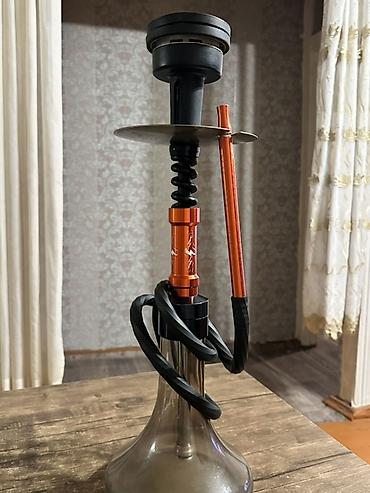elektronik nargile: Nargilə dəsti – modern dizayn, tam funksional - Material: şüşə kolba — 1