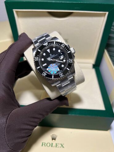 часы наручные мужские с автоподзаводом: Rolex Submariner Date ️Люкс качество ️Диаметр 40 мм ️Японский