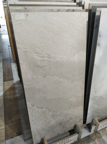kafel və metlax: Böyük ölçülü keramika plitə - Material: keramika - Üst səth: təbii