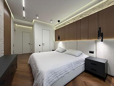 Продажа квартир: 3 комнаты, 122 м², Южная Магистраль Элитка, 9 этаж, Дизайнерский ремонт — 1