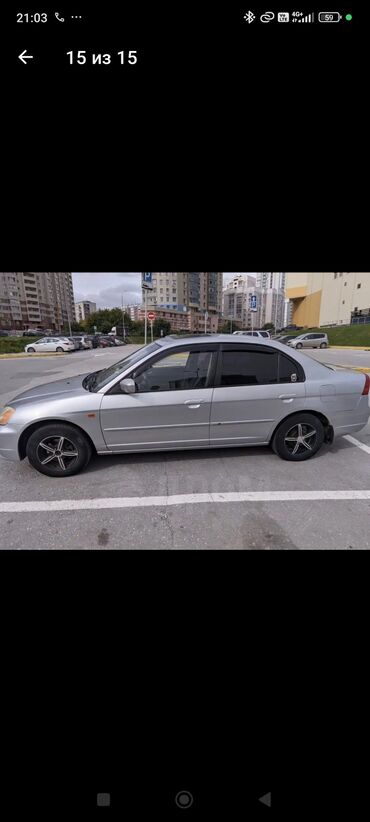 Honda: Honda Civic: 2002 г., 1.5 л, Автомат, Бензин, Седан