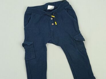 kaszmirowy pajacyk niebieski: Sweatpants, So cute, 12-18 months, condition - Very good