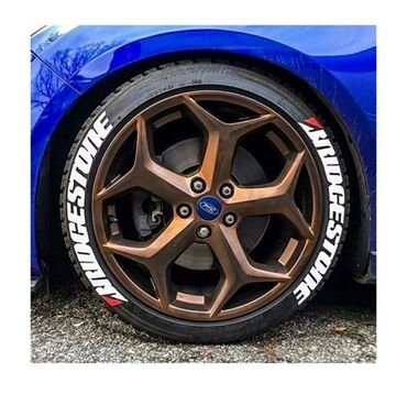 Maşın üçün stiker: Təkər üçün yazilar.Yokohama və Toyo riyers qalıb — 7