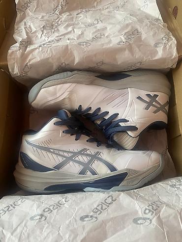 гандом: Мужские кроссовки, 38, Asics, Б/у, цвет - Синий, Платная доставка, Самовывоз — 3