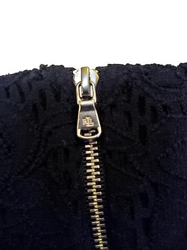 Majice kratkih rukava: RALPH LAUREN Crna Čipkana Bluza/Majica - L (Original). Prekrasna — 10