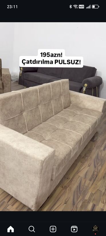 Sifarişlə divanlar: Divan, Qonaq otağı üçün, Parça, Bazalı, Açılan, Kitab — 5