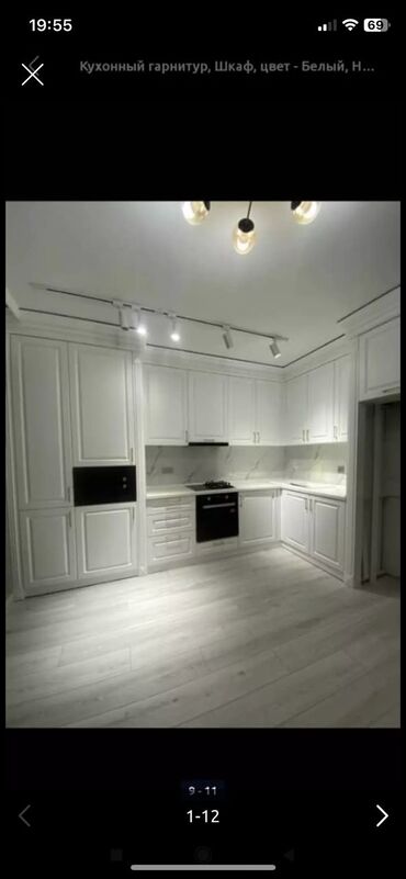 Кухонные гарнитуры: Кухонный гарнитур, Новый, цвет - Белый, МДФ, Бесплатная доставка — 2