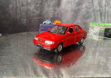 Avtomobil modelləri: Коллекционная модель Lada VAZ 110 Red 1998 Welly Scale 1:34 Art. — 7