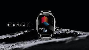 saatların satışı: HiFuture Midnight Black ağıllı saat - Premium metal korpus və — 1