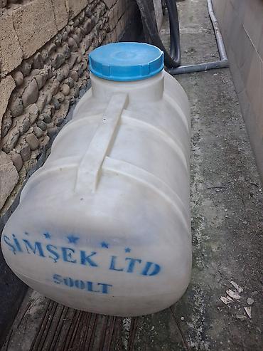 купить насос для воды: Şimşek LTD 500 LT plastik su çəni - Həcm: 500 litr (üstündə qeyd — 1