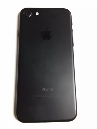 Apple iPhone: IPhone 7, Б/у, 32 ГБ, Черный, Чехол, Кабель, 79 %