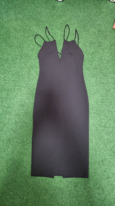 zelene haljine za punije dame: S (EU 36), color - Black, Evening, Without sleeves