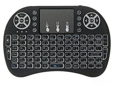 Tastature: Mini bežična tastatura sa touchpadom (mini QWERTY) - Kompaktan — 2