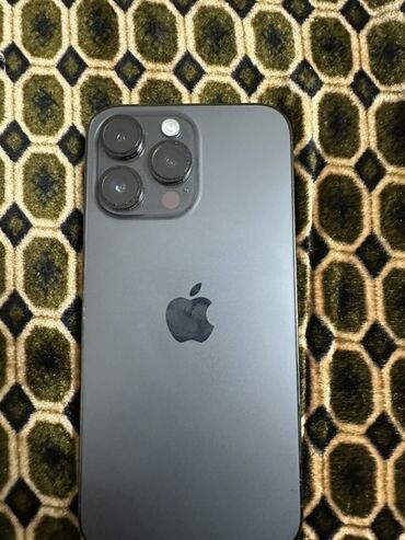 сканер документов: IPhone 15 Pro, Black Titanium