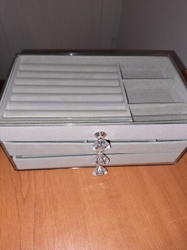 tablete za ciscenje ves masine: Jewelry box, color - Grey, New