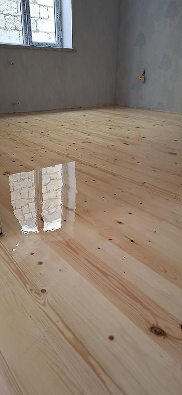 Döşəmə işləri: Taxta döşəmələrin cilalanması və laklanması xidməti - Parket və taxta — 6