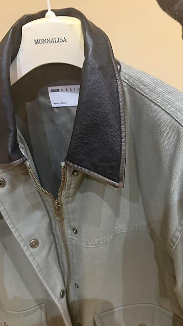 liko design: ASOS Design gödəkçə, təzə razmer 38 Zeytuni-boz tonunda, qara — 2