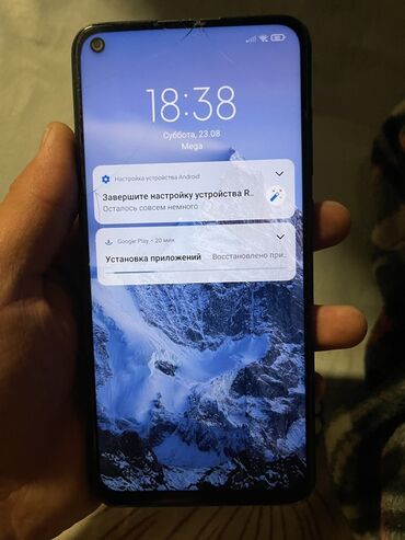 поко х4 про 5 ж: Redmi, Redmi Note 9, 64 ГБ, түсү - Көк
