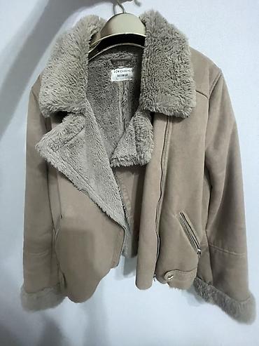 Дублёнка женская LCW CASUAL - Модель: укороченная косуха - Цвет
