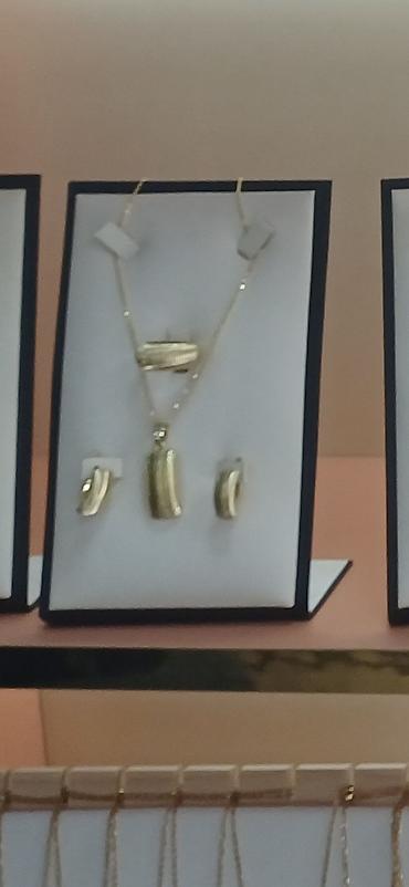 Setovi nakita: Zlatni setovi nakita – elegantne kolekcije - Set 1: Ogrlica sa — 25