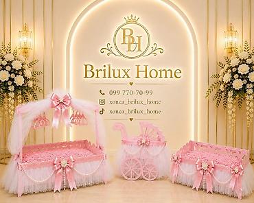 işlənmiş laqonda: Brilux Home – Xonça və Pampers səbəti - Yeni doğulan və baby shower — 1