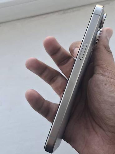 iphone d: IPhone 15 Pro Max, Б/у, 256 ГБ, Natural Titanium, 80 % — 5