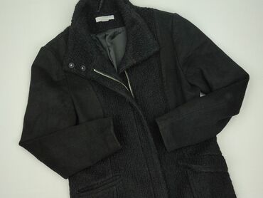 czarną marynarka damska h: H&M, Trencz damski, rozmiar XL