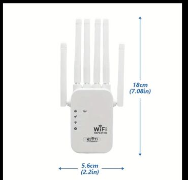 Modemlər və şəbəkə avadanlıqları: Wifi Repeater-07E8