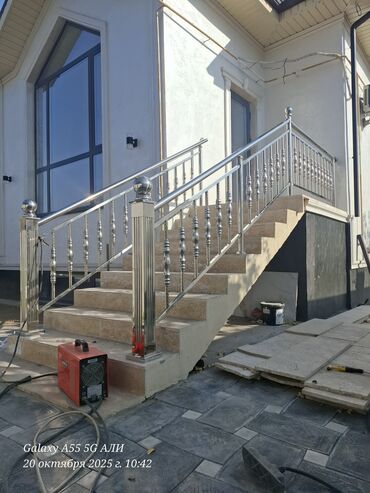 утюг пластиковый: Изготовление перил Материал: Нержавеющая сталь, Наружные, Бесплатная консультация