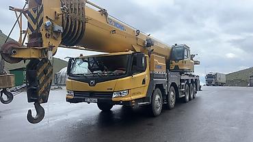 Автокран XCMG (полноприводное шасси 5 осей) с телескопической стрелой at lalafo.kg Автокран XCMG (полноприводное шасси 5 осей) с телескопической стрелой