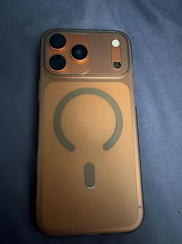 iphone xs max osh: IPhone 17 Pro Max, Б/у, 256 ГБ, Оранжевый, Зарядное устройство, Чехол, 96 % — 2