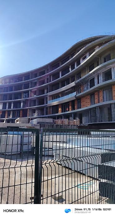 Фасадные работы: Asma fasad üçün altkarkas və istilik izolyasiyası montaj xidməti - — 1