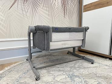 Детская мебель: Продаётся детская кроватка Chicco Next2Me Magic Evo + матрас для — 1