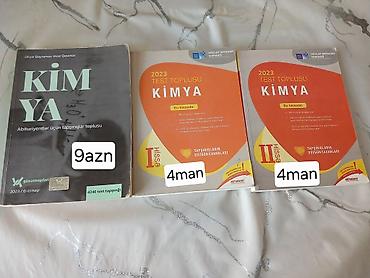 samoyed qiyməti: Məhsul: Kimya üzrə abituriyentlər üçün test toplusu kitabları Təsvir — 1