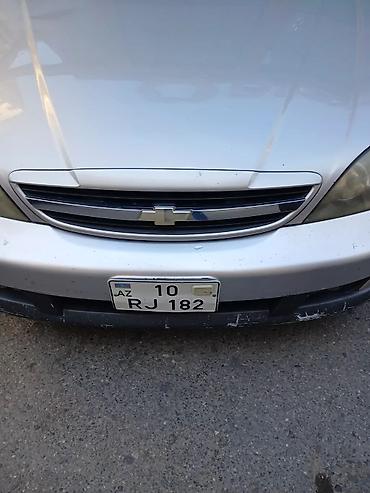 2107 teker: Chevrolet Evanda: 2 l | 2006 il 320000 km Sedan — 1