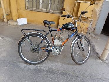 stels bicycle: Matorlu velosipet Hem mator Hemde seple işleyir Ustunde 2 eded Güzgü