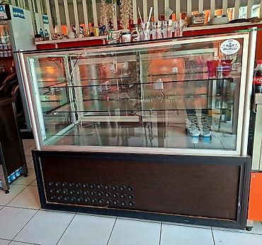 Soyuducu avadanlığı: Shirniyyat vitrin soyuducu 660 Azn. Olchu 1.50. Unvan Inqilab. Shirin — 1