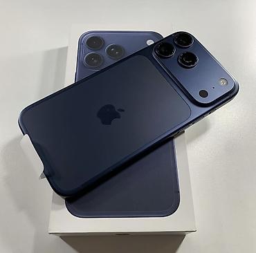 Уюлдук телефондор жана аксессуарлар: IPhone 17 Pro Max, Жаңы, 256 ГБ, Blue Titanium, Коргоочу айнек, Кабель, Куту, Бөлүп төлөө менен, 100 % — 2