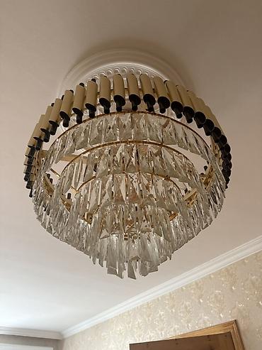 ucuz listurlar: Çılçıraq, 10 və daha çox lampa, Xrustal — 1