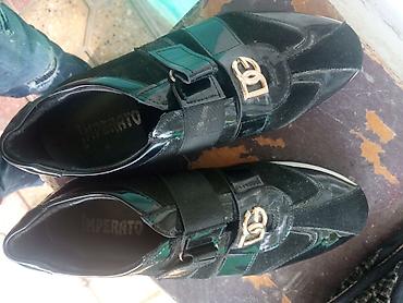Ayaqqabılar: Qara rəngli kişi ayaqqabısı – Imperato - Model: Slip-on tipli — 2