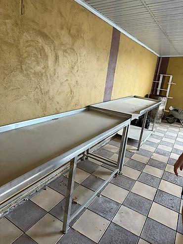 нержавейка стол: Продаю стол из нержавеющей стали. Цена: 15 000сом. Размеры: Высота — 2