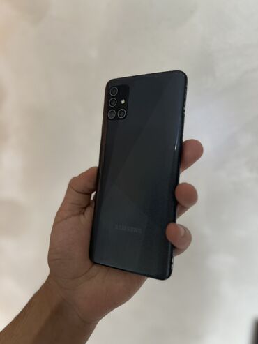 Samsung: Samsung Galaxy A51, 64 GB, rəng - Qara, Barmaq izi, Face ID — 7