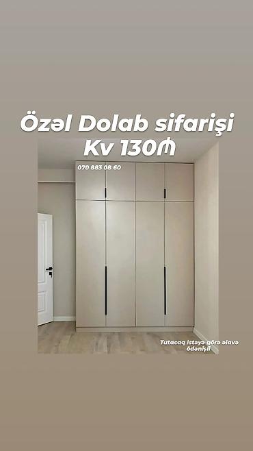 stullar ev ucun: Düz dolab, Paltar üçün, Açılan, Korpuslu — 1