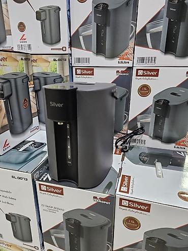 Termopotlar: Termopot Gümüşü, 6 l, Yeni, Ünvandan götürmə, Pulsuz çatdırılma, Rayonlara çatdırılma — 3
