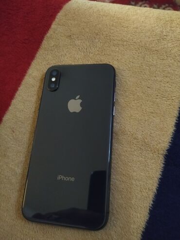 айфон 7 бу цена в бишкеке: IPhone X, 256 ГБ, Black Titanium, 72 %