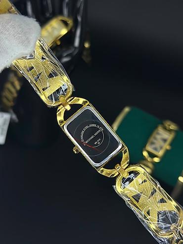 baki saat: Michael Kors qadın qol saatı - Model: zəncirvari qolbaq dizaynlı — 5