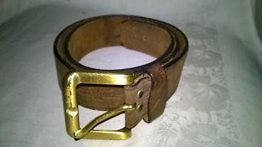 mona kolekcija: Kaiš zenski Levis,od prirodne kože, duzina 95 cm, širine 3,8 cm — 1