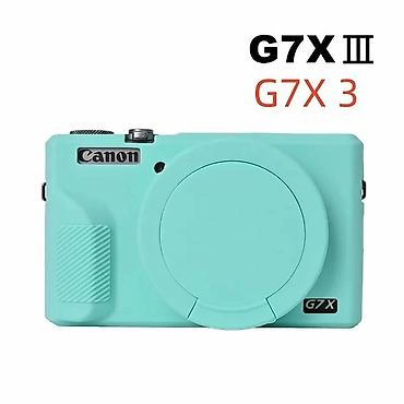 pixel чехол: Силиконовый чехол для камеры Canon PowerShot G7X Mark III (G7X 3) - — 1